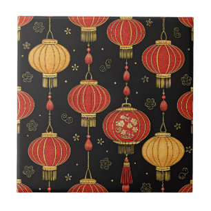 Chinese Lantern Festival (6) Ceramic Tile