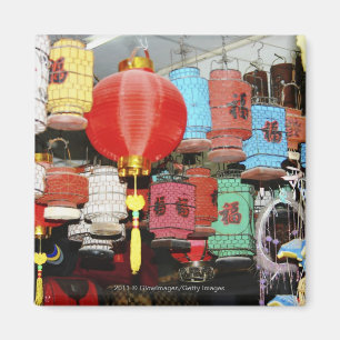 Chinese lanterns in China Magnet