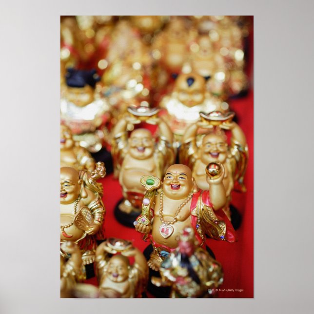 Chinese Laughing Buddhas Poster (Front)