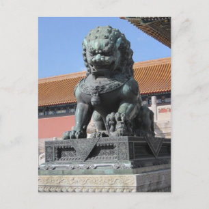 Chinese Lion PostCard