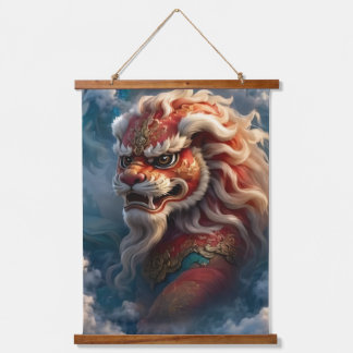 Chinese Lion Tapestry