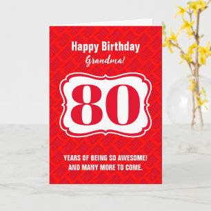 Chinese "Longevity" Any Age Elderly Birthday Card