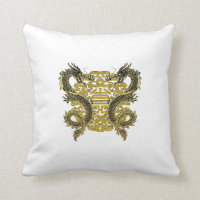 Chinese Longevity Symbol Dragons