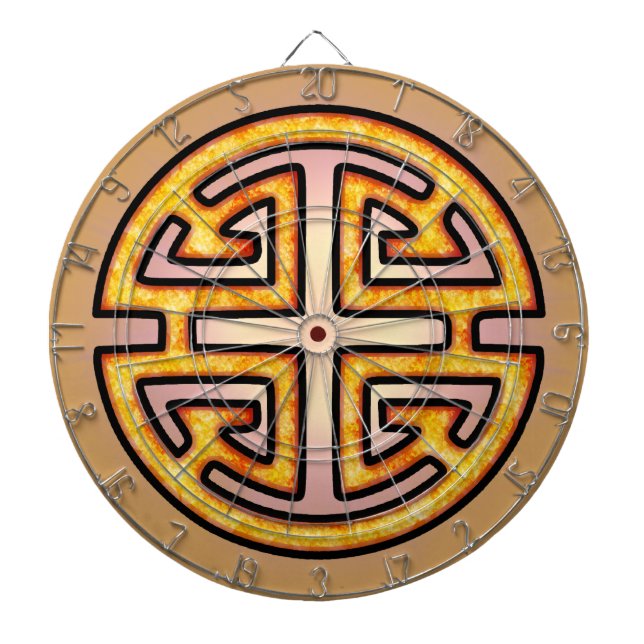 Chinese Lu Symbol Dartboard (Front)