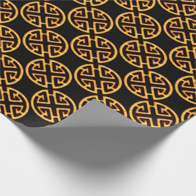 Chinese Lu Symbol Wrapping Paper (Corner)