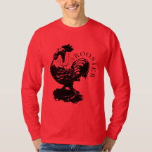 Chinese Lucky Rooster New Year 2017 red Tee