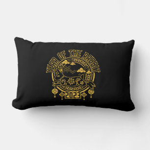 Chinese Lunar New Year of the Rabbit Lumbar Cushion