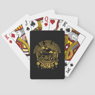 Chinese Lunar New Year of the Rabbit Playing Cards