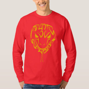 Chinese Lunar New Year of the Snake 2025 4723 Wood T-Shirt