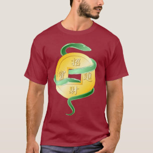 Chinese Lunar New Year of the Snake 2025 Wealth T-Shirt