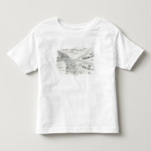 Chinese map of the Great Flood Toddler T-Shirt