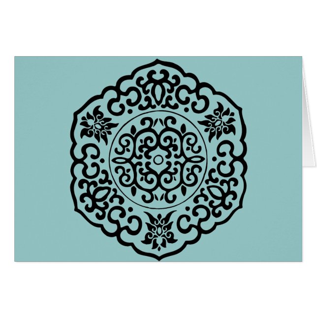 Chinese Medallion back (Front Horizontal)