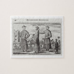 Chinese Men, a General Description from an account Jigsaw Puzzle
