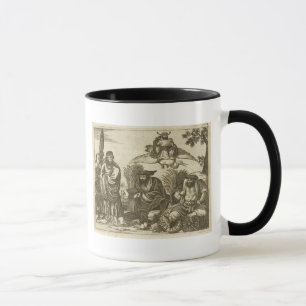 Chinese Merchants Consulting Fortune Tellers to En Mug