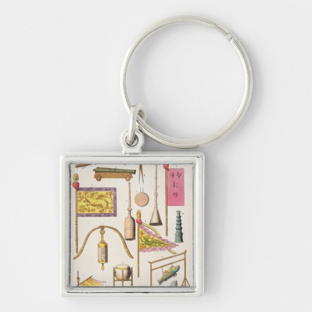 Chinese military equipment, illustration from 'Le Key Ring (Front)