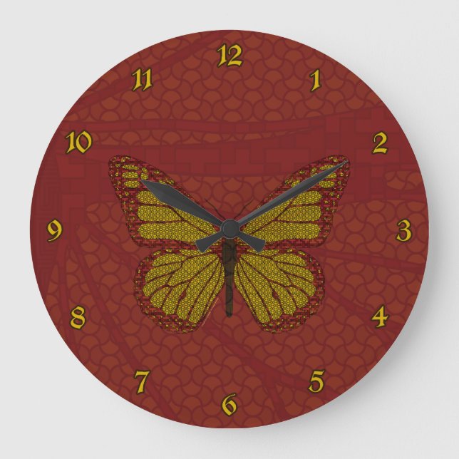 Chinese Monarch Clock (Front)