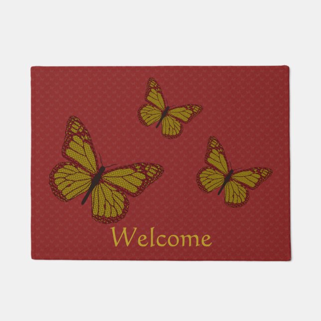 Chinese Monarch Doormat (Front)