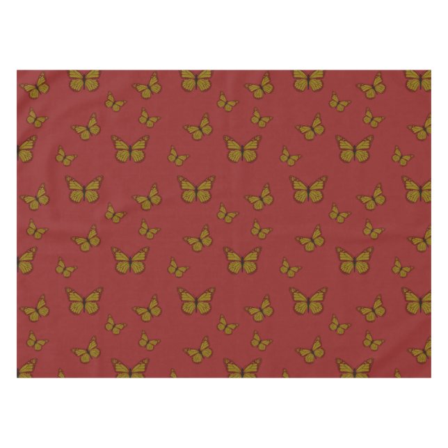 Chinese Monarch Tablecloth (Front (Horizontal))