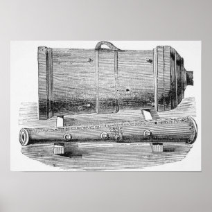 Chinese Monster Mortar, 1845 Poster