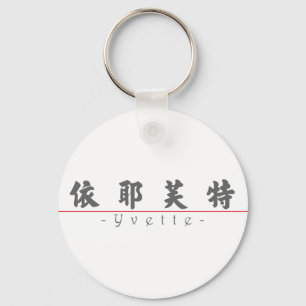 Chinese name for Yvette 20383_4.pdf Key Ring