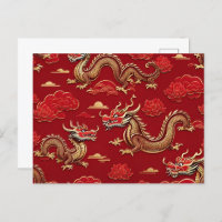 Chinese New Lunar Year of Dragon, Postcrossing