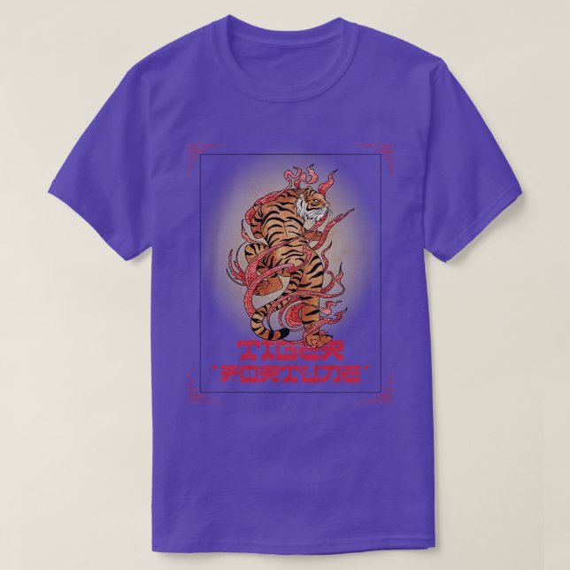 Chinese New Lunar Year of the Tiger Zodiac 2 T-Shirt (Design Front)