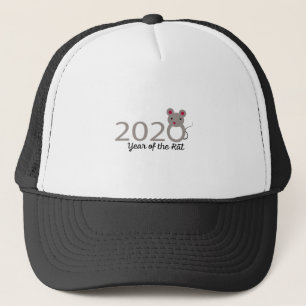 Chinese New Year 2020 Year of the Rat Trucker Hat