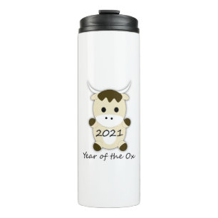 Chinese New Year 2021 Year of the Ox Thermal Tumbler