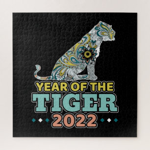 Chinese New Year 2022 - White Tiger Jigsaw Puzzle
