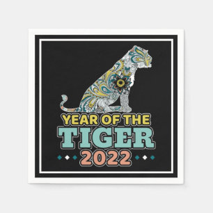Chinese New Year 2022 - White Tiger Napkin