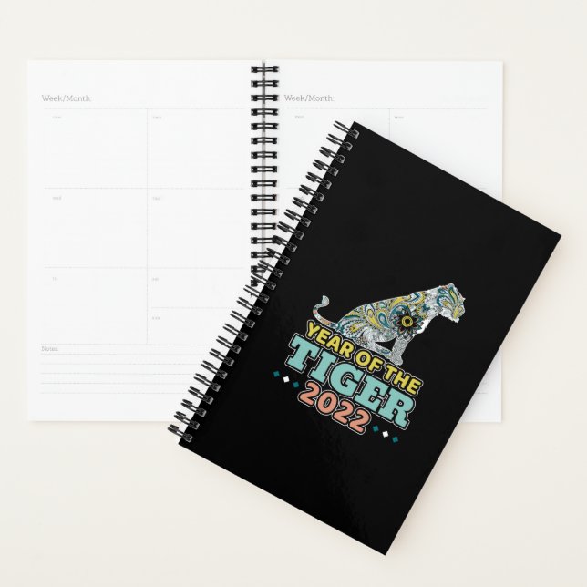 Chinese New Year 2022 - White Tiger Planner (Display)