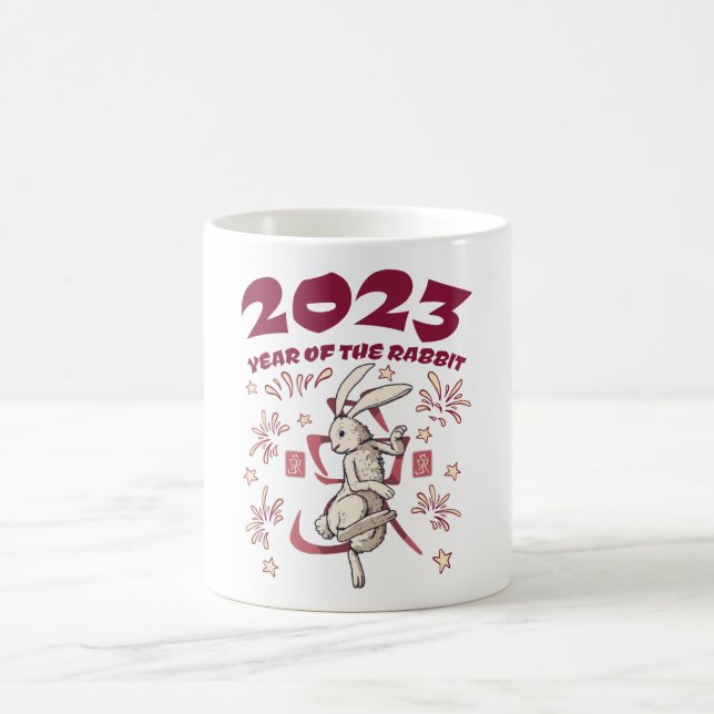 Chinese New Year 2023 - Year of the Rabbit Coffee Mug (Center)