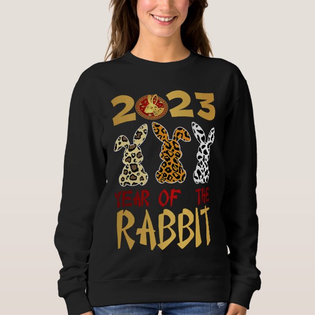 Chinese New Year 2023 Year Of The Rabbit Lunar New Sweatshirt (Front)