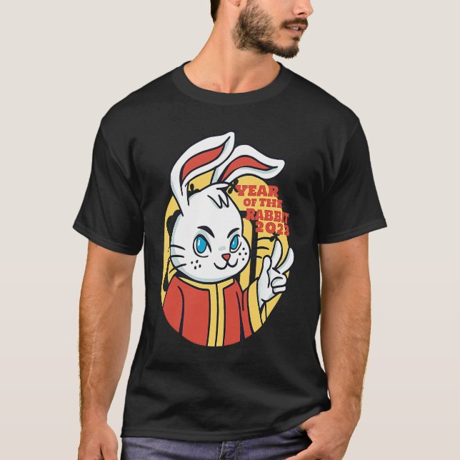 CHINESE NEW YEAR 2023 Year Of The Rabbit Women Men T-Shirt (Front)