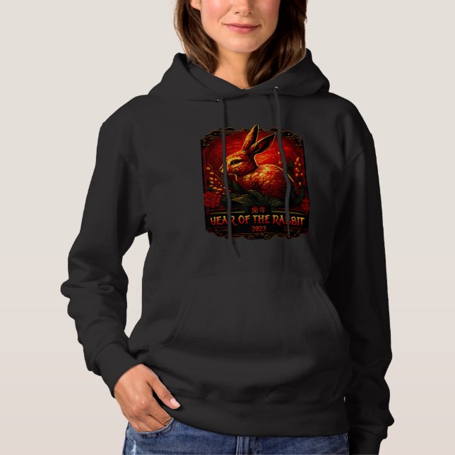 Chinese New Year 2023 Zodiac Lunar New Year Of The Hoodie (Front)