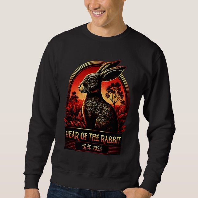 Chinese New Year 2023 Zodiac Lunar New Year Of The Sweatshirt (Front)