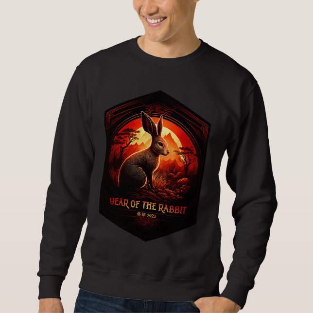 Chinese New Year 2023 Zodiac Lunar New Year Of The Sweatshirt (Front)