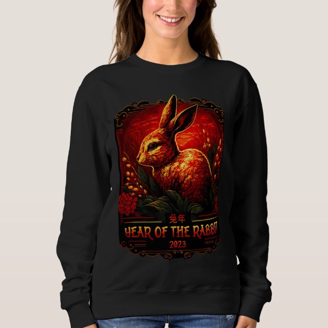 Chinese New Year 2023 Zodiac Lunar New Year Of The Sweatshirt (Front)