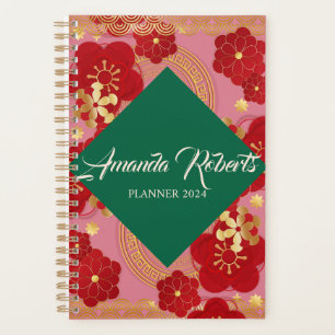 Chinese New Year 2024 Blossom Flowers Planner