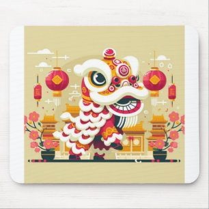 chinese new year 2024 mouse pad