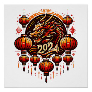 chinese new year 2024 poster