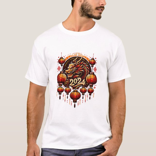  chinese new year 2024 T-Shirt (Front)