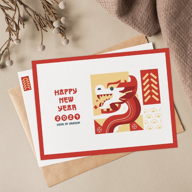 Chinese New Year 2024 Year Of Dragon Postcard (Creator Uploaded)