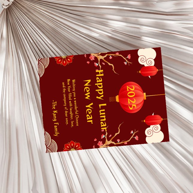 Chinese New year  2025 Holiday Postcard (Creator Uploaded)