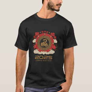 Chinese New Year 2025 Year Of The Snake Happy New  T-Shirt