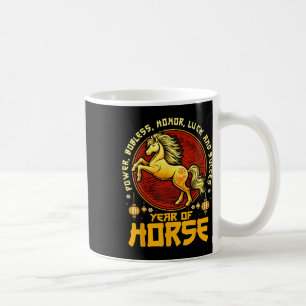 Chinese New Year 2026 Horse Happy Chinese New Year Coffee Mug