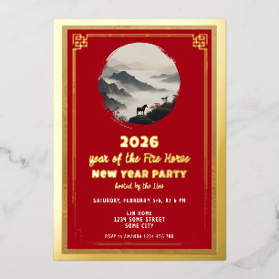 Chinese New Year 2026 Horse New Year Party