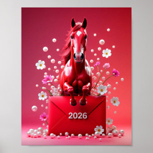 Chinese new year 2026 poster