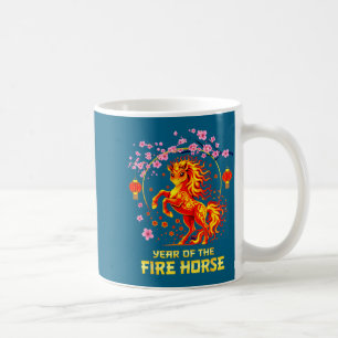 Chinese New Year 2026 Year Of The Fire Horse  Coffee Mug