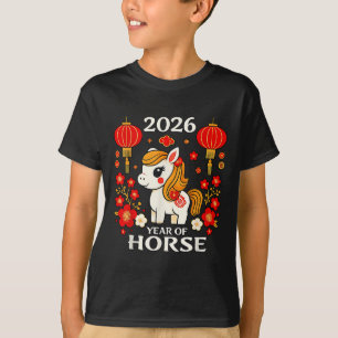 Chinese New Year 2026 Year Of The Horse 2026 New Y T-Shirt